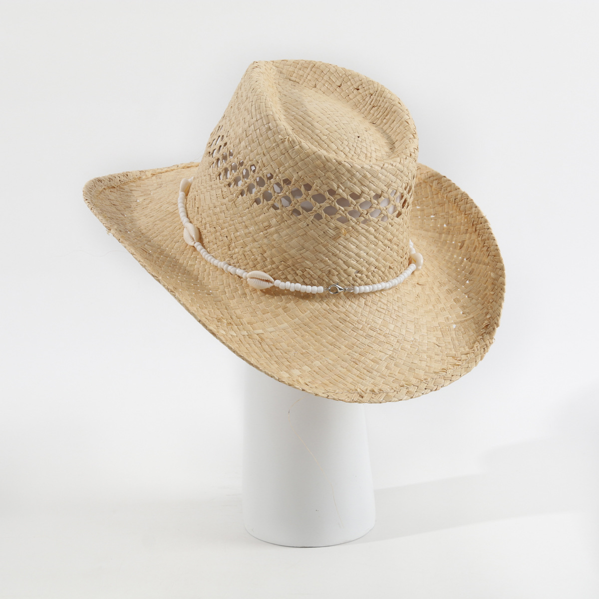 2026 신상 쉘 체인 밀짚모자 수제 라피아 카우보이  - Cowboy Hat Straw 리뷰 및 가격