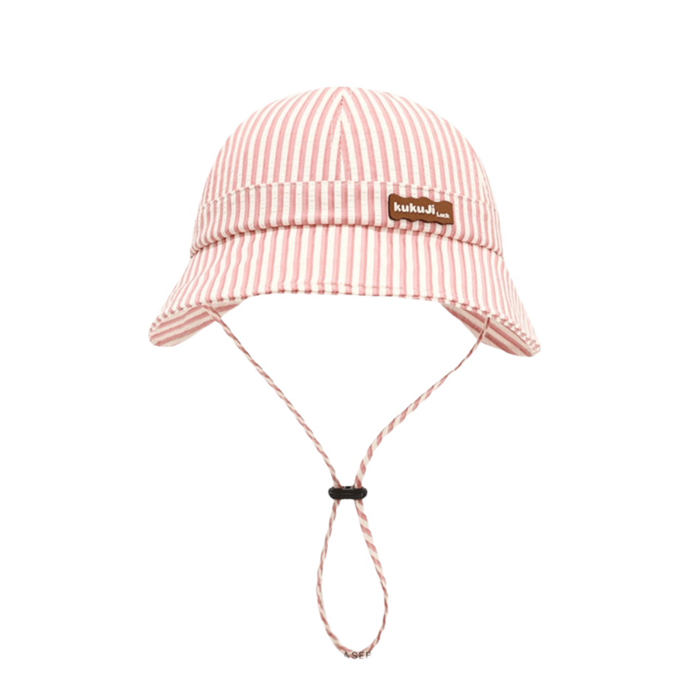 새로운 스트라이프 아기 버킷햇 조절 가능 통기성 좋은  - Bucket Hat Cotton 리뷰 및 가격